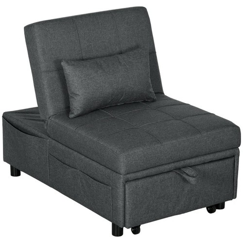 Homcom folding sofa bed - folding,